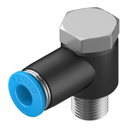 Festo Push-In L-Fitting QSLV-1/8-6-100 QSLV-1/8-6-100